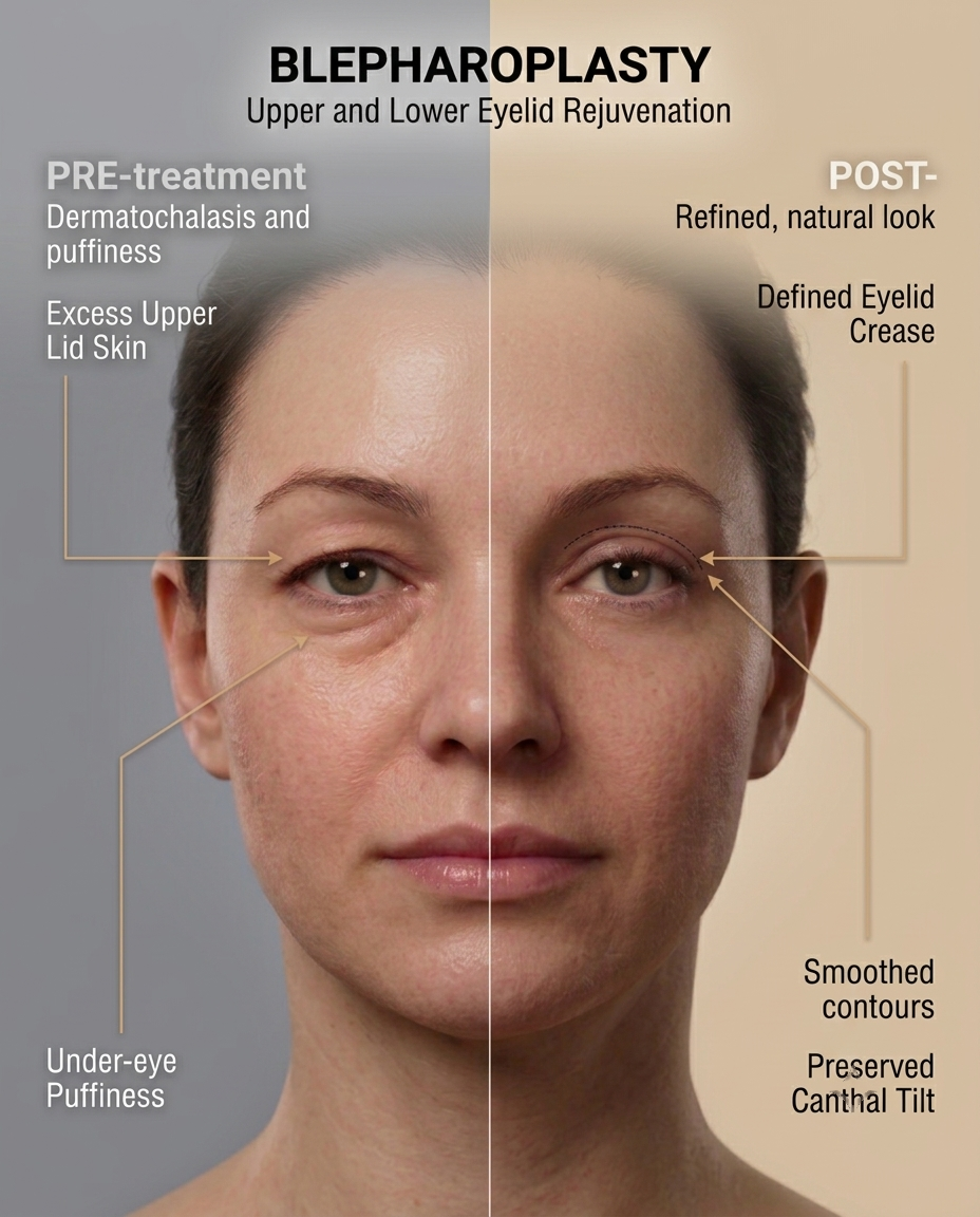 Eyelid Surgery (Blepharoplasty) Dubai