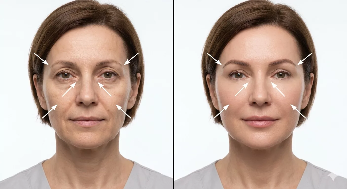 Facial Lipofilling (Fat Grafting) Dubai — Dr. Bouraoui Kotti
